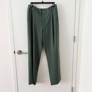 Vince NWT Wide Leg Trouser in Horizon Aage Green Size 8